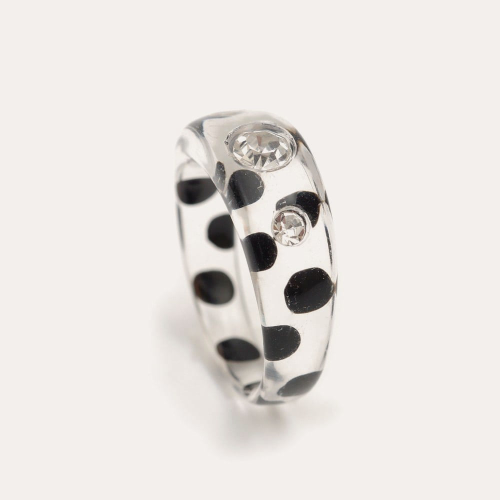 Klösring ring Black/grey
