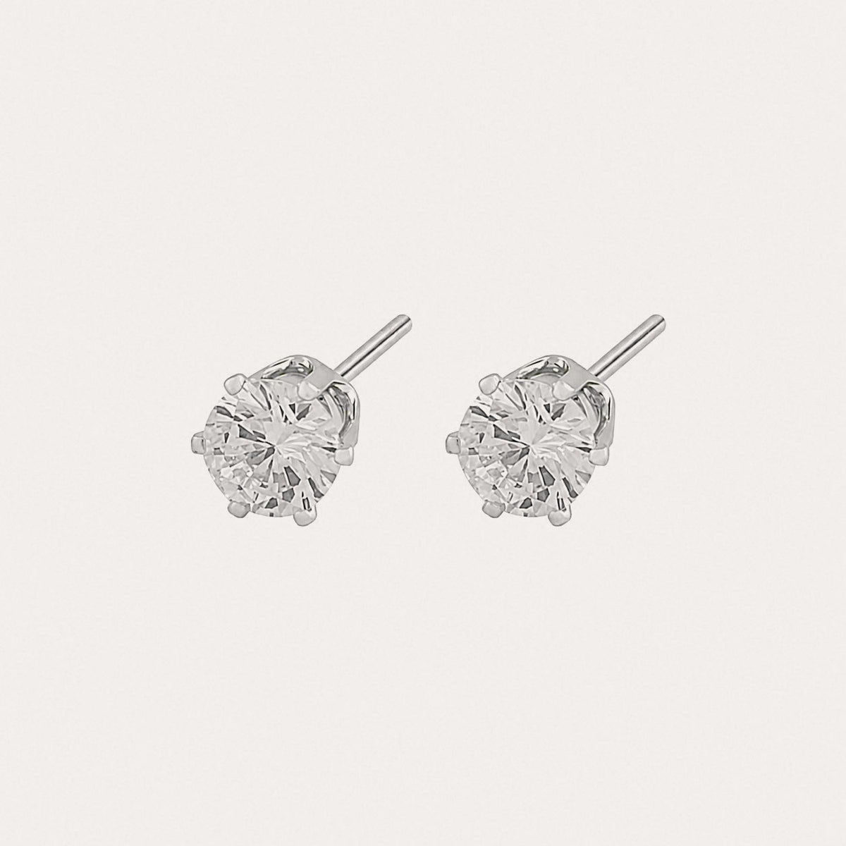 Lady small ear Silver/klar