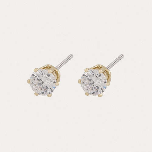 Lady small ear Guld/klar