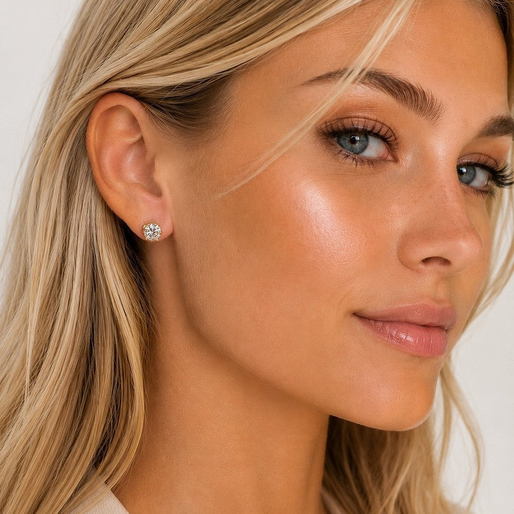 Lady small ear Guld/klar