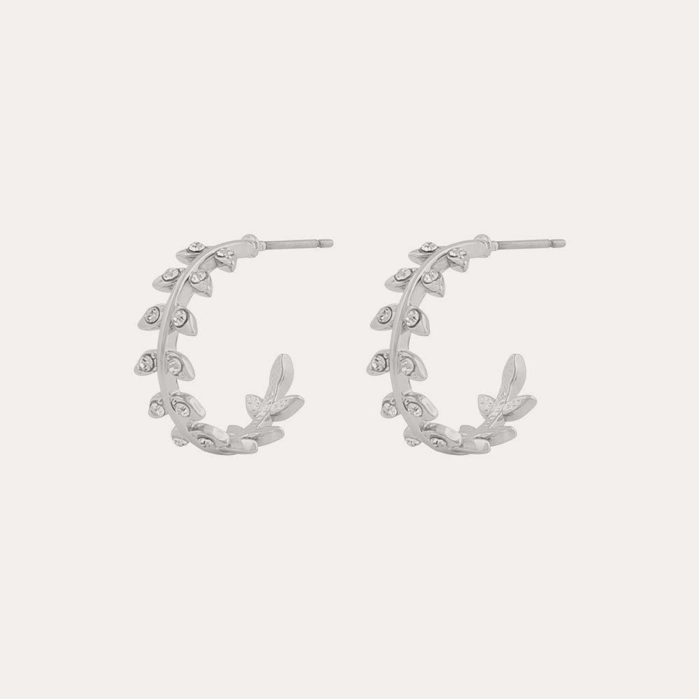 Minna small ring branch ear Silver/klar