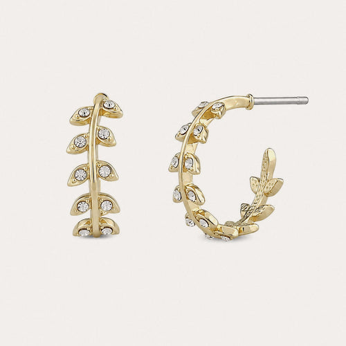Minna small ring branch ear Guld/klar