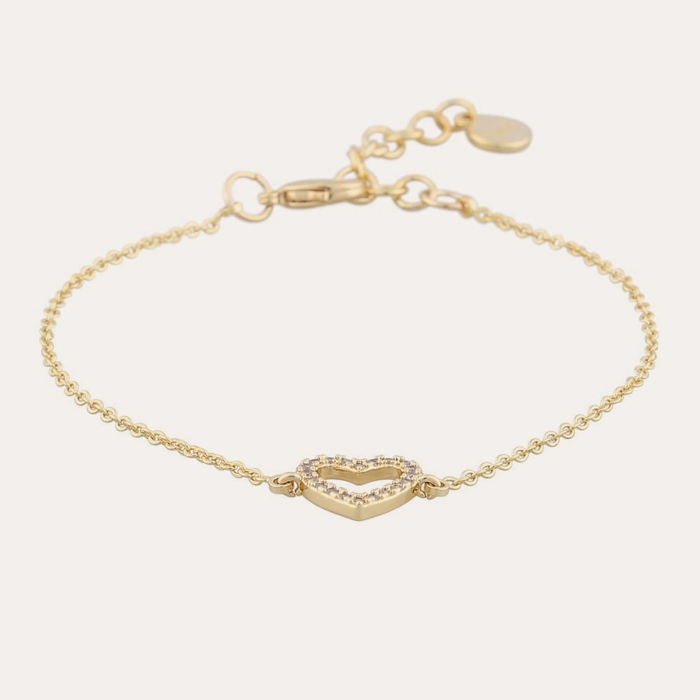 Valentina chain brace Guld/klar