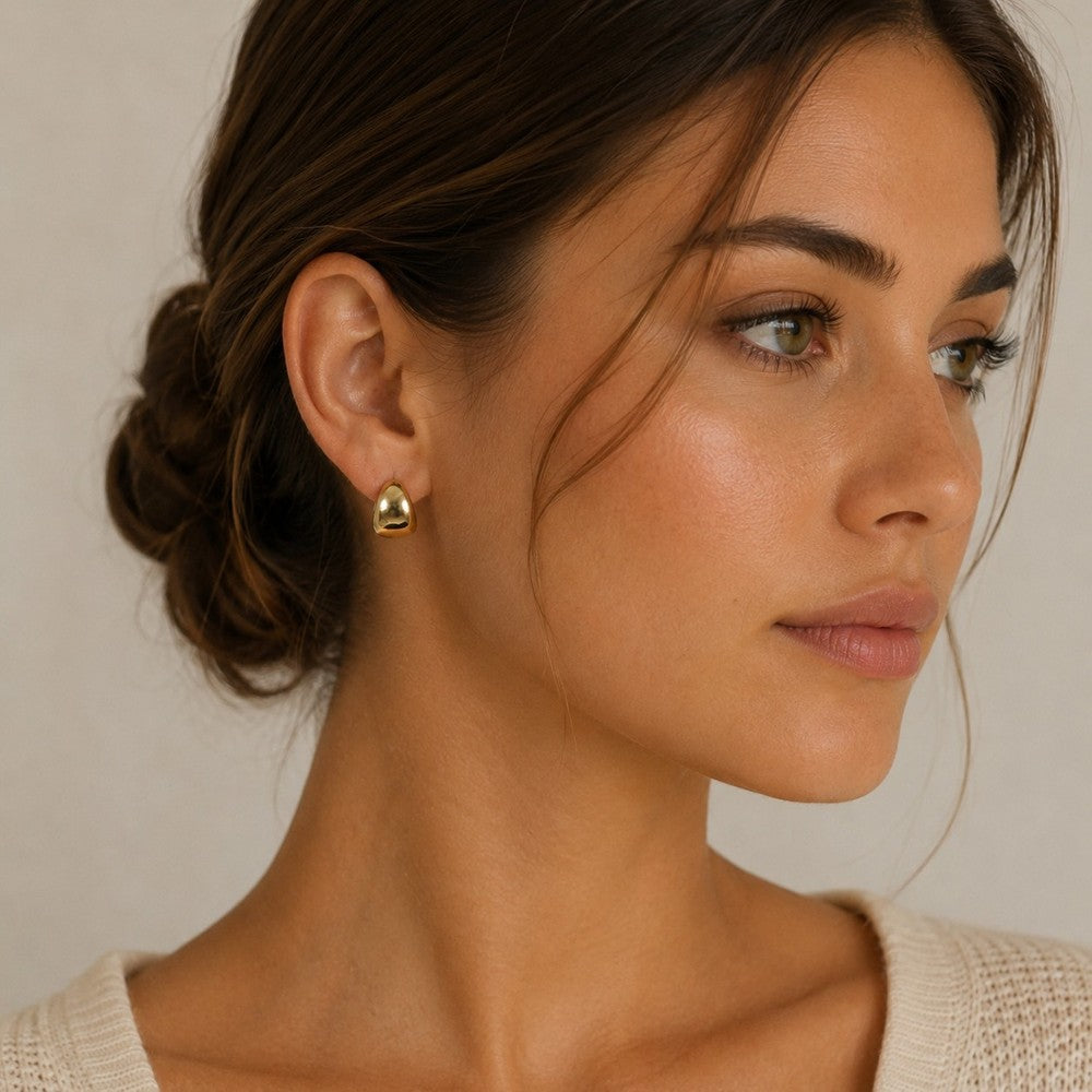 Core Pure oval ear Guld