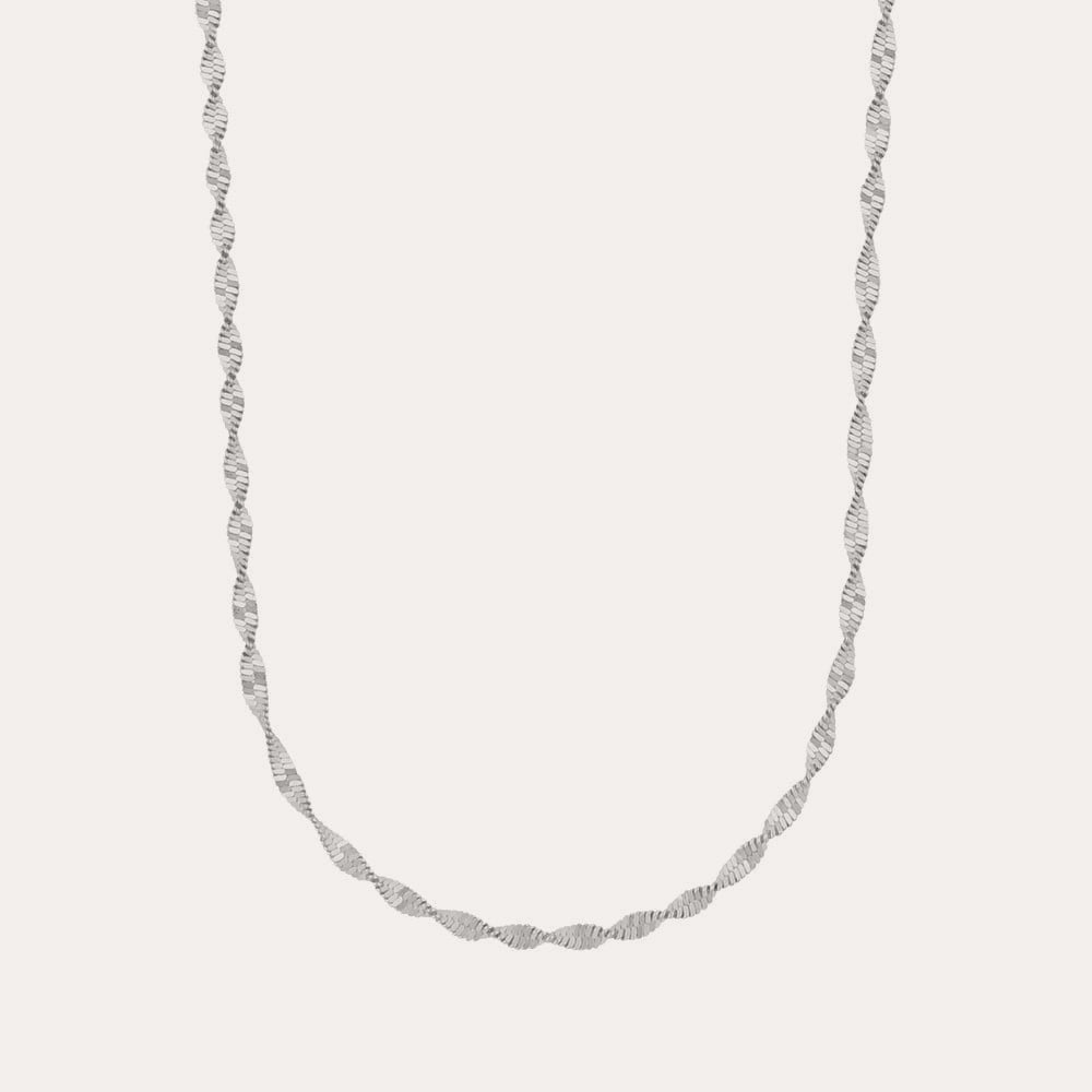 Lisbon neck 45 Silver