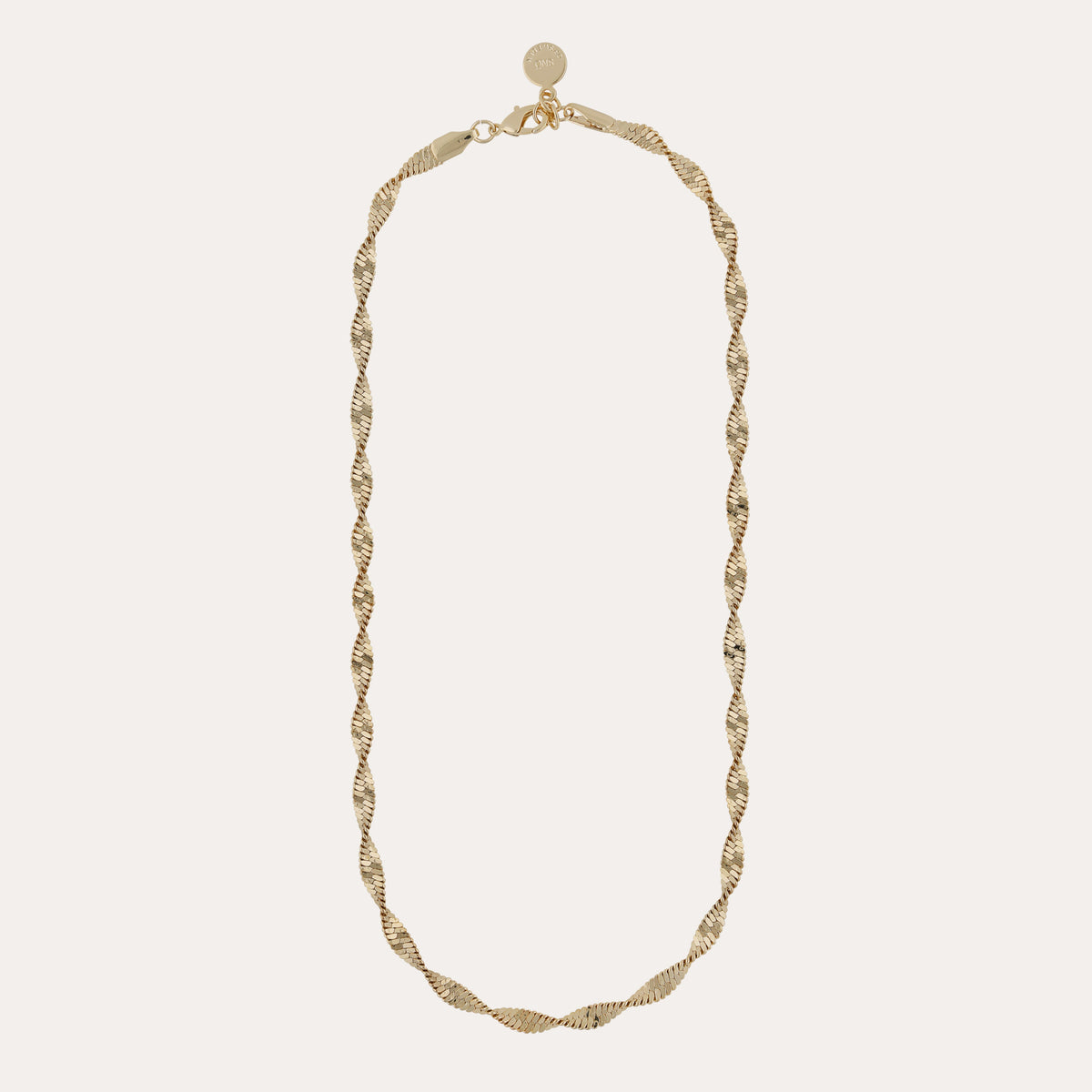 Lisbon big necklace 45 Guld