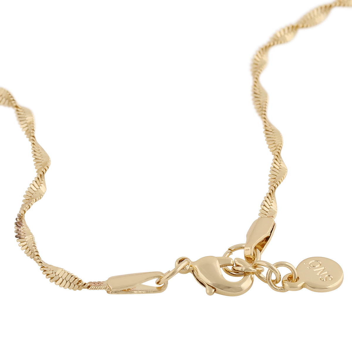 Lisbon big necklace 45 Guld