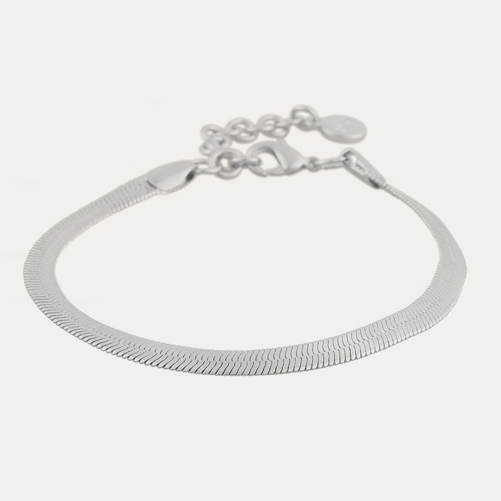 Paris chain brace Silverpläterad