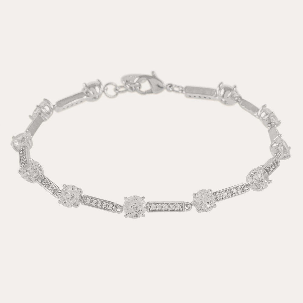Chicago brace Silver/klar