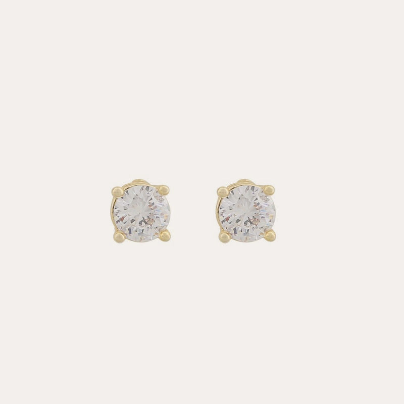 Essence stone earring 4mm
