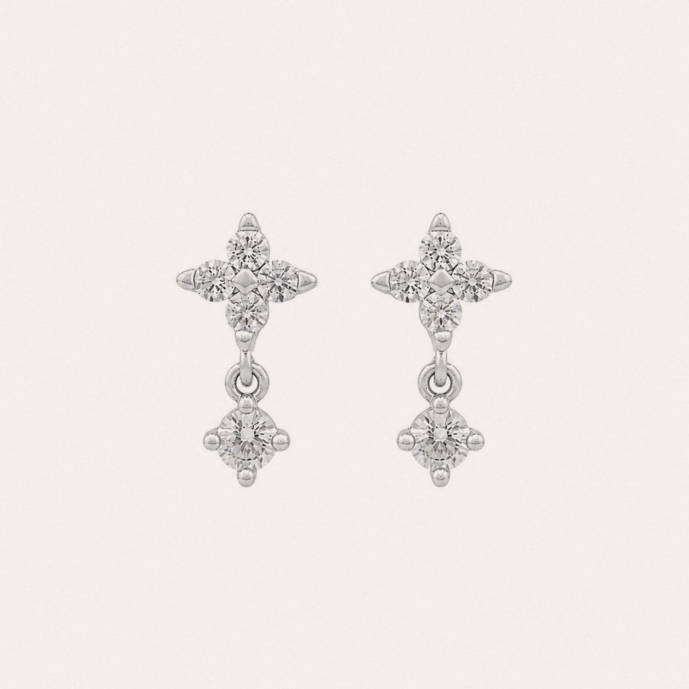 Wish short ear Silver/klar