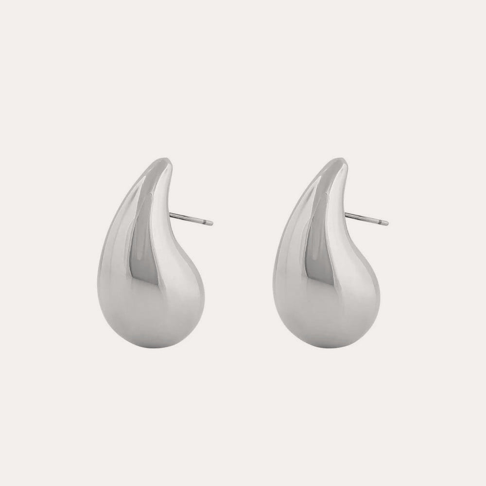 Yenni small ear Silverpläterad