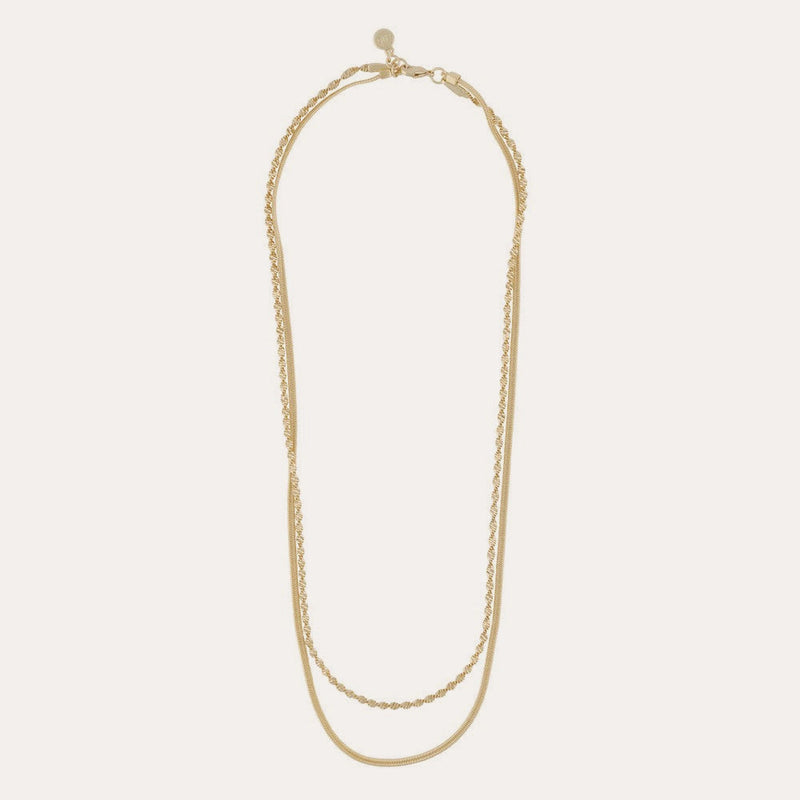 Serena double necklace 45