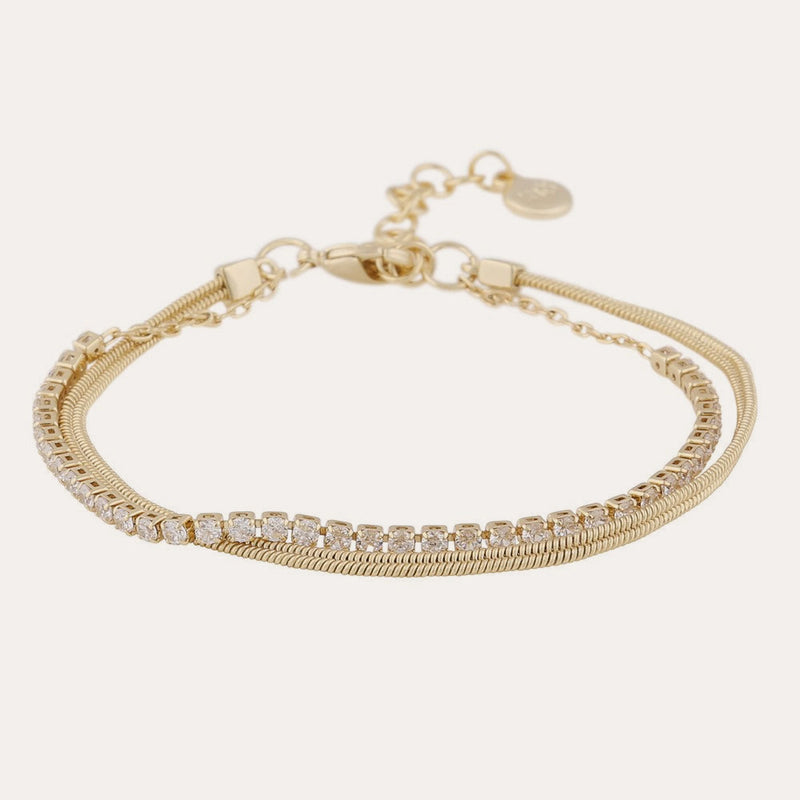 Ace double bracelet