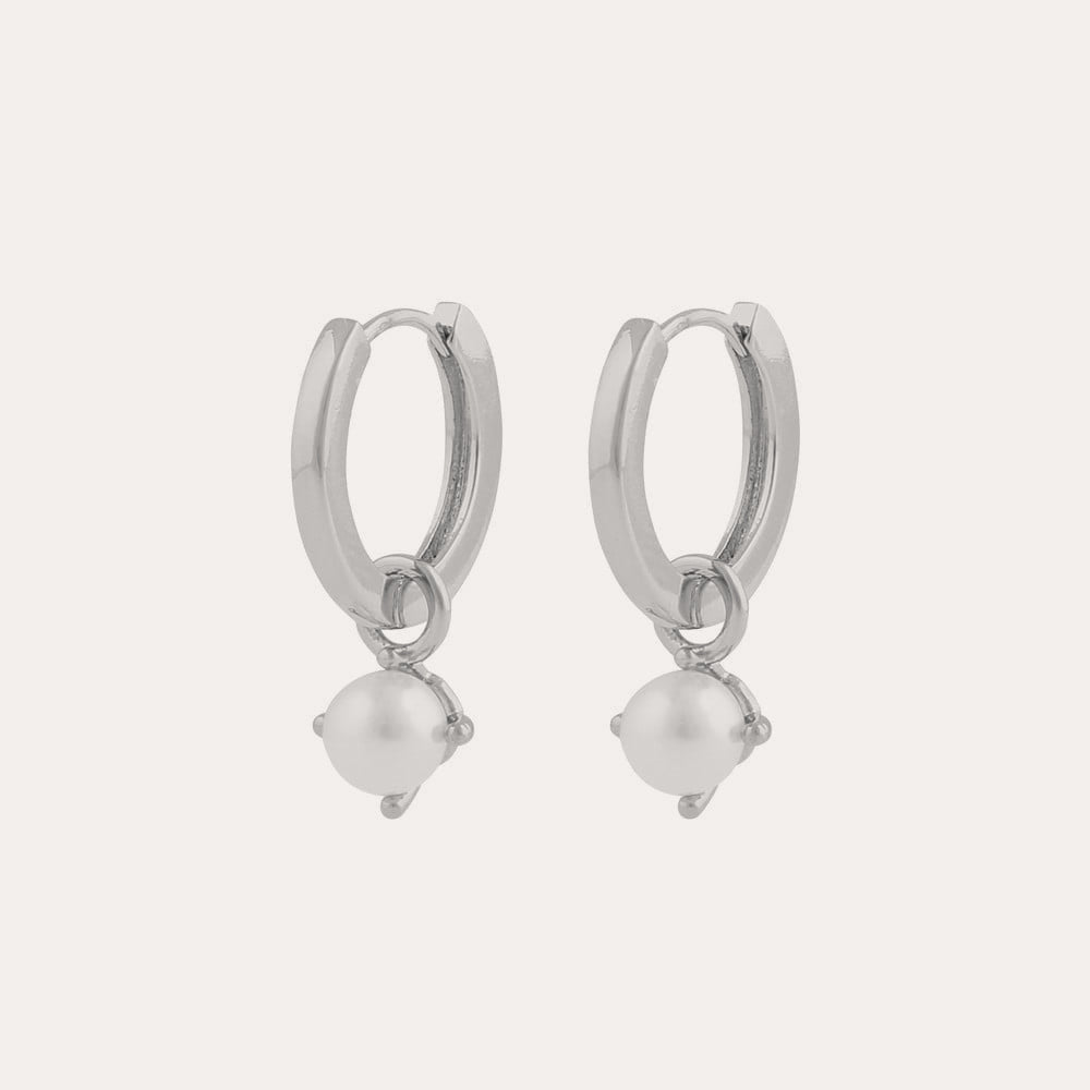 Lucy ring pendant ear Silverpläterad