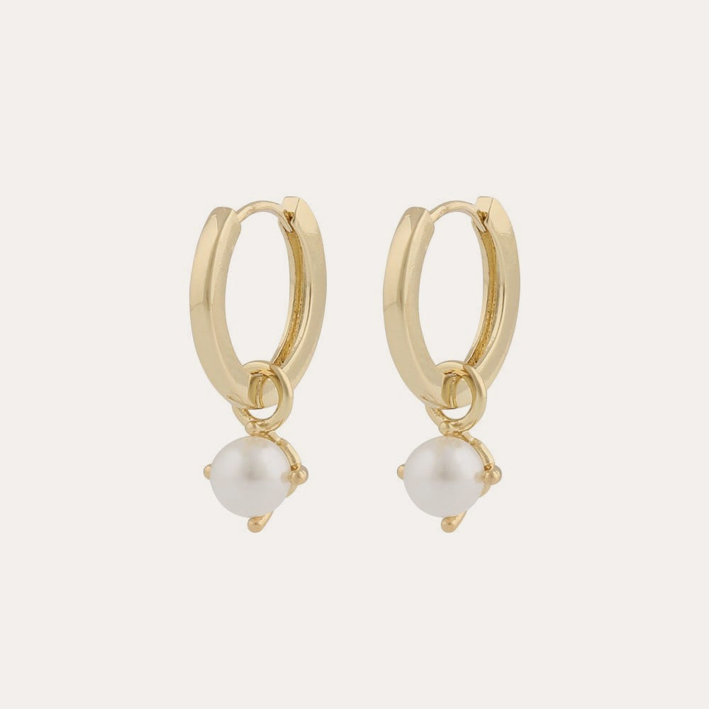 Lucy ring pendant ear Guldpläterad
