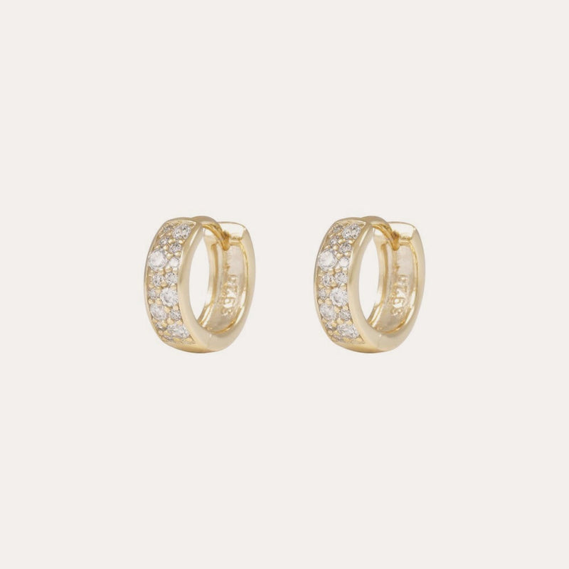 Nisi stone earring 8mm
