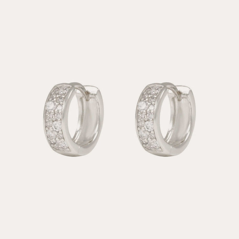 Nisi stone earring 12mm