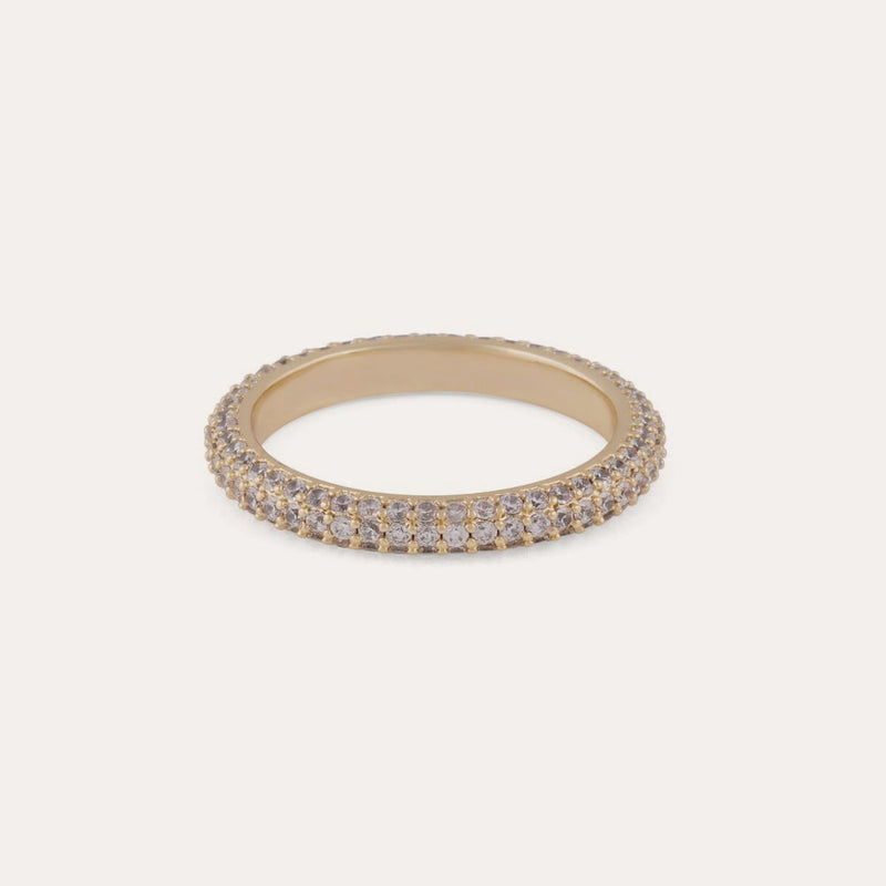 Liz crystal ring