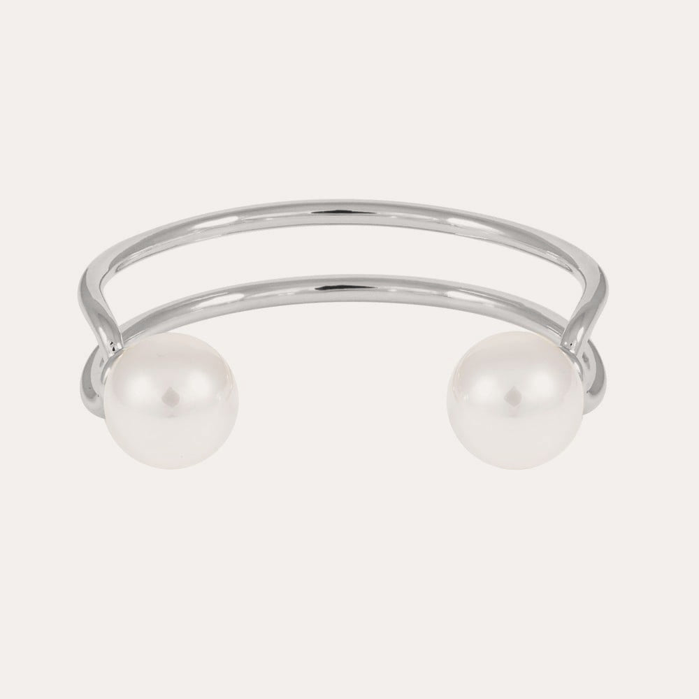 SNÖ ICON oval brace Silver/vit