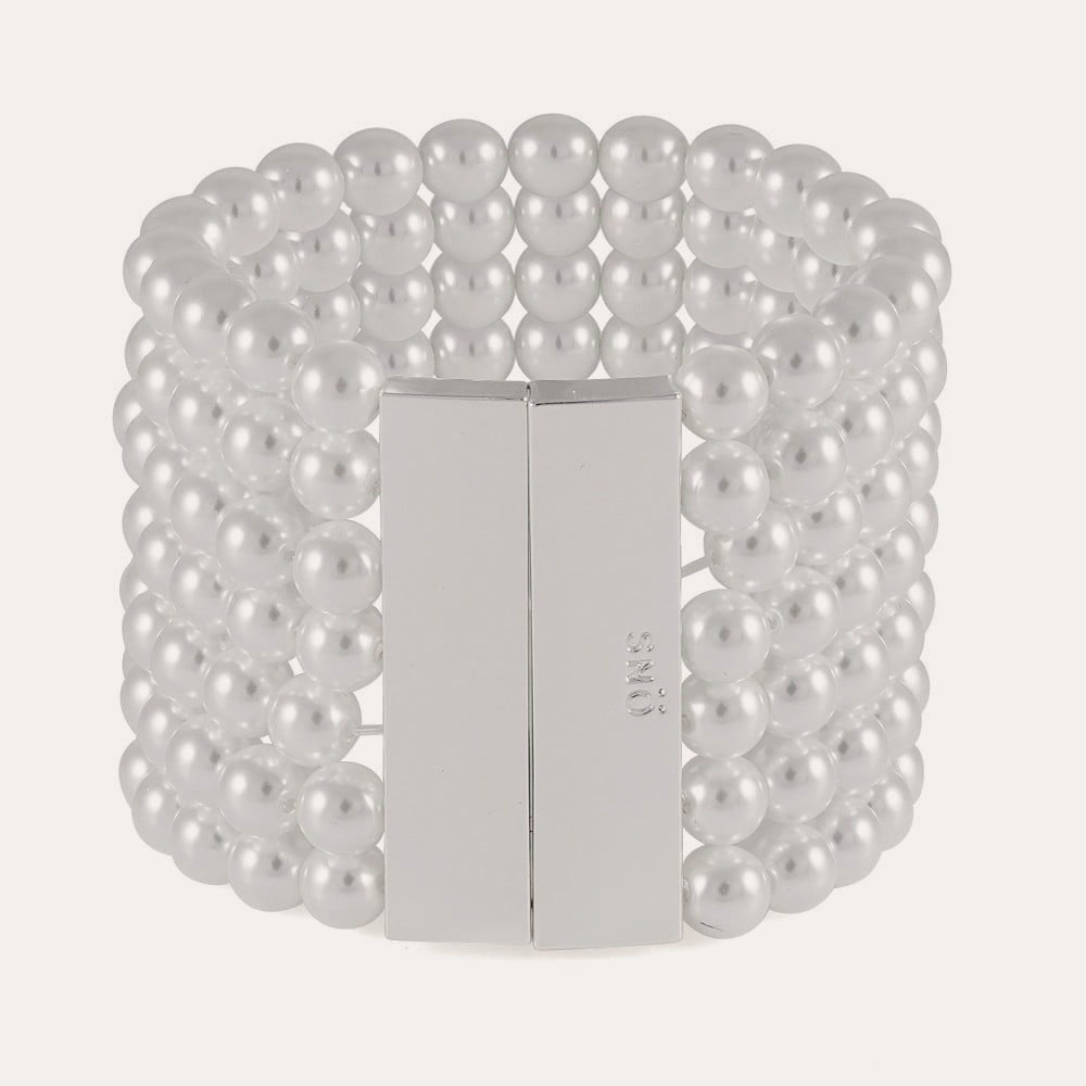 SNÖ ICON 7 string brace Silver/vit