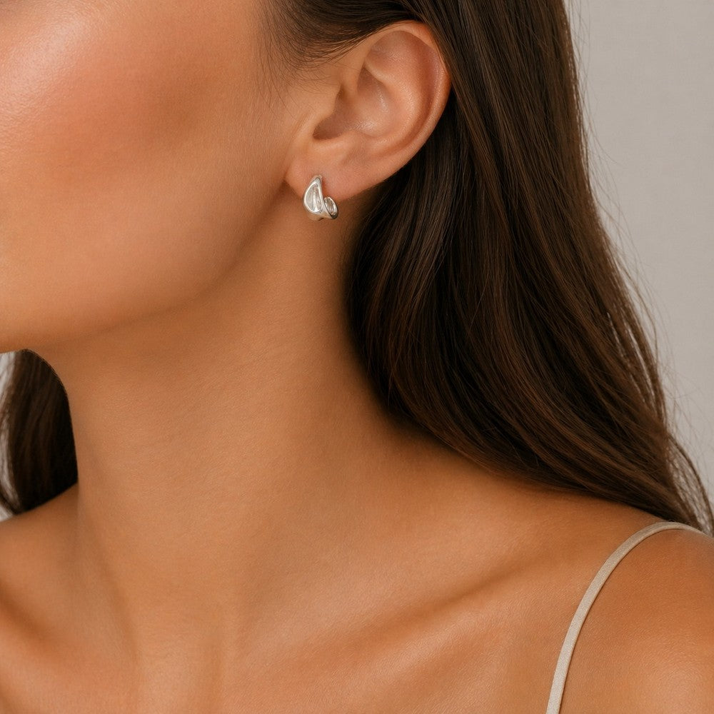 Wave earbe Silver