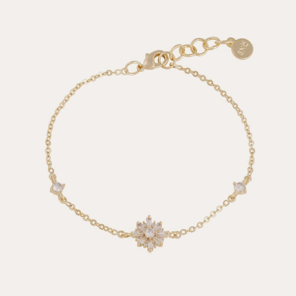 SNÖ ICON chain brace Guld/klar