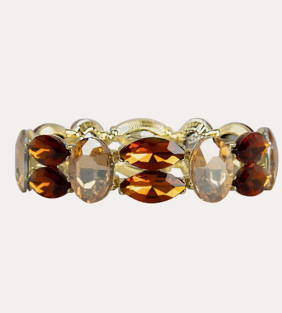 Gemme big elastic brace Guld/champagne