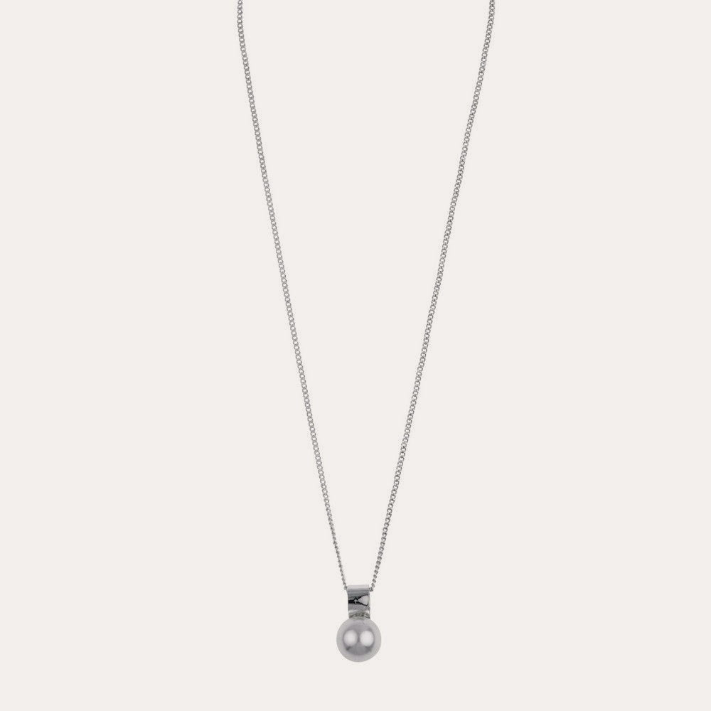 Adriana pendant neck 42 Silver/vit