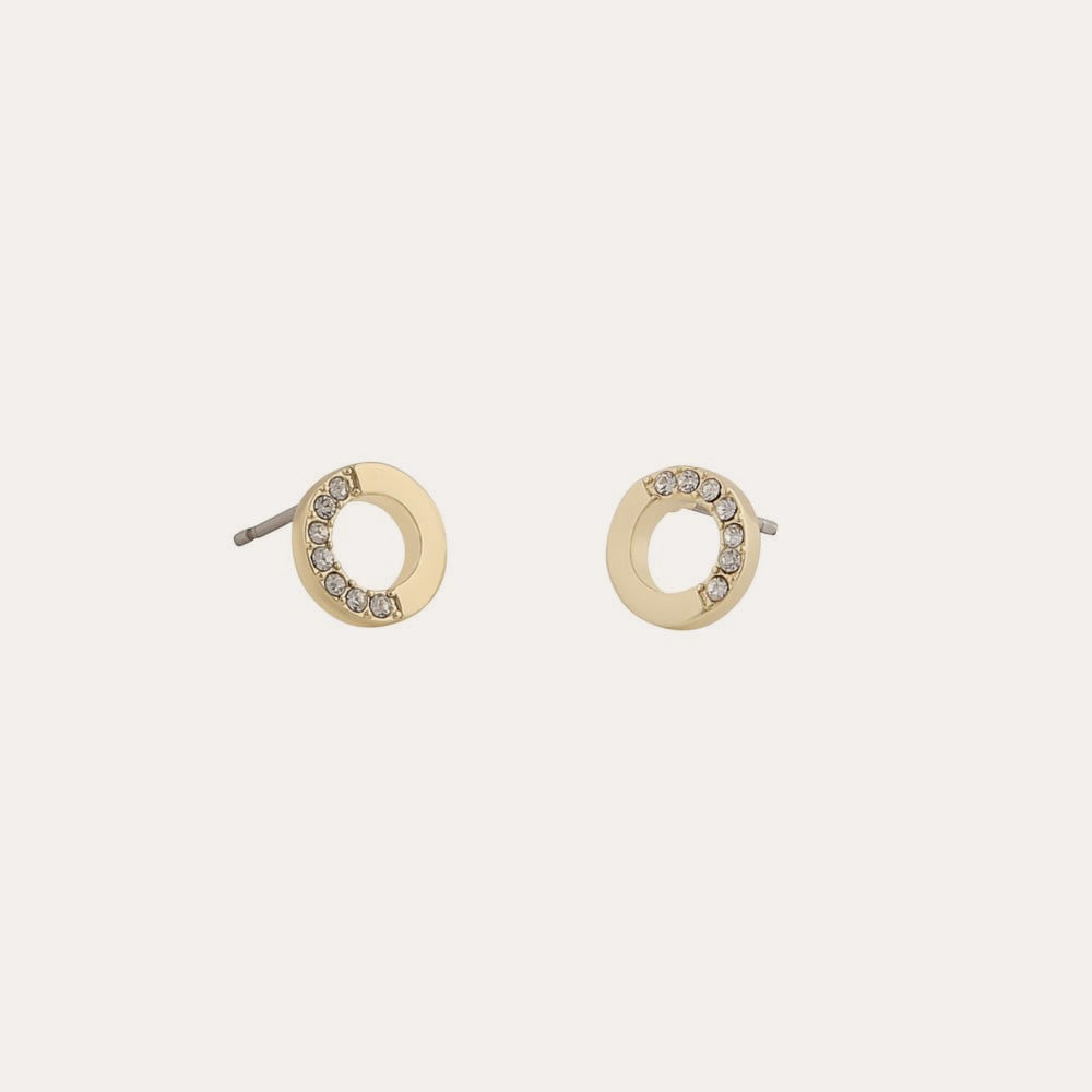 Colline small ear Guld/klar