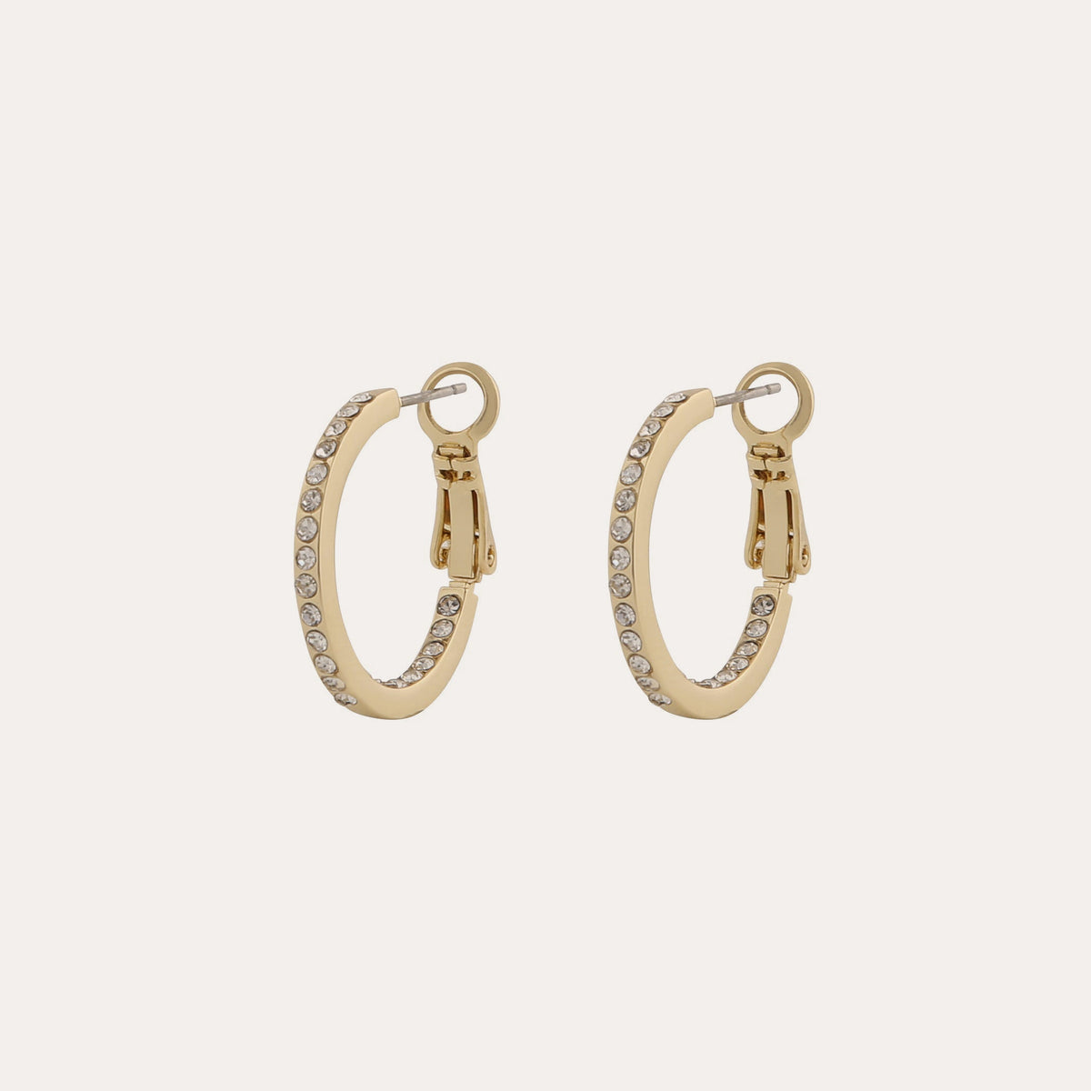 Story small ring ear Guld/klar