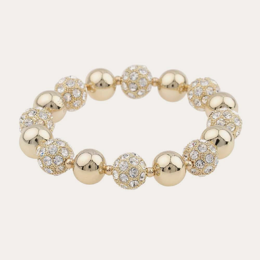 Mysk elastic brace Guld/klar