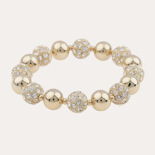 Mysk elastic brace Guld/klar