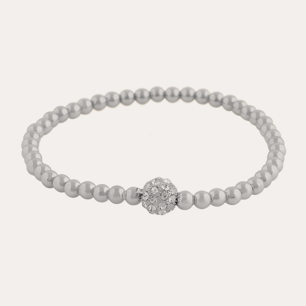 Mysk small elastic brace Silver/klar