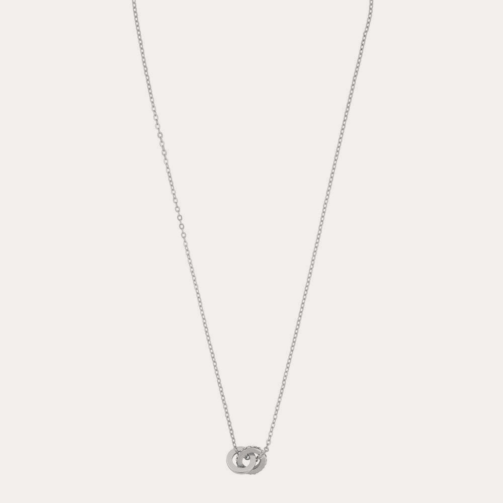 Connected pendant neck 42 Silver/klar