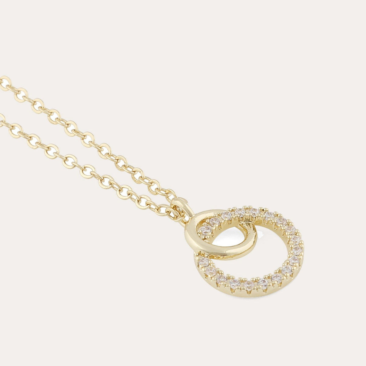 Ace pendant necklace 45 Guld