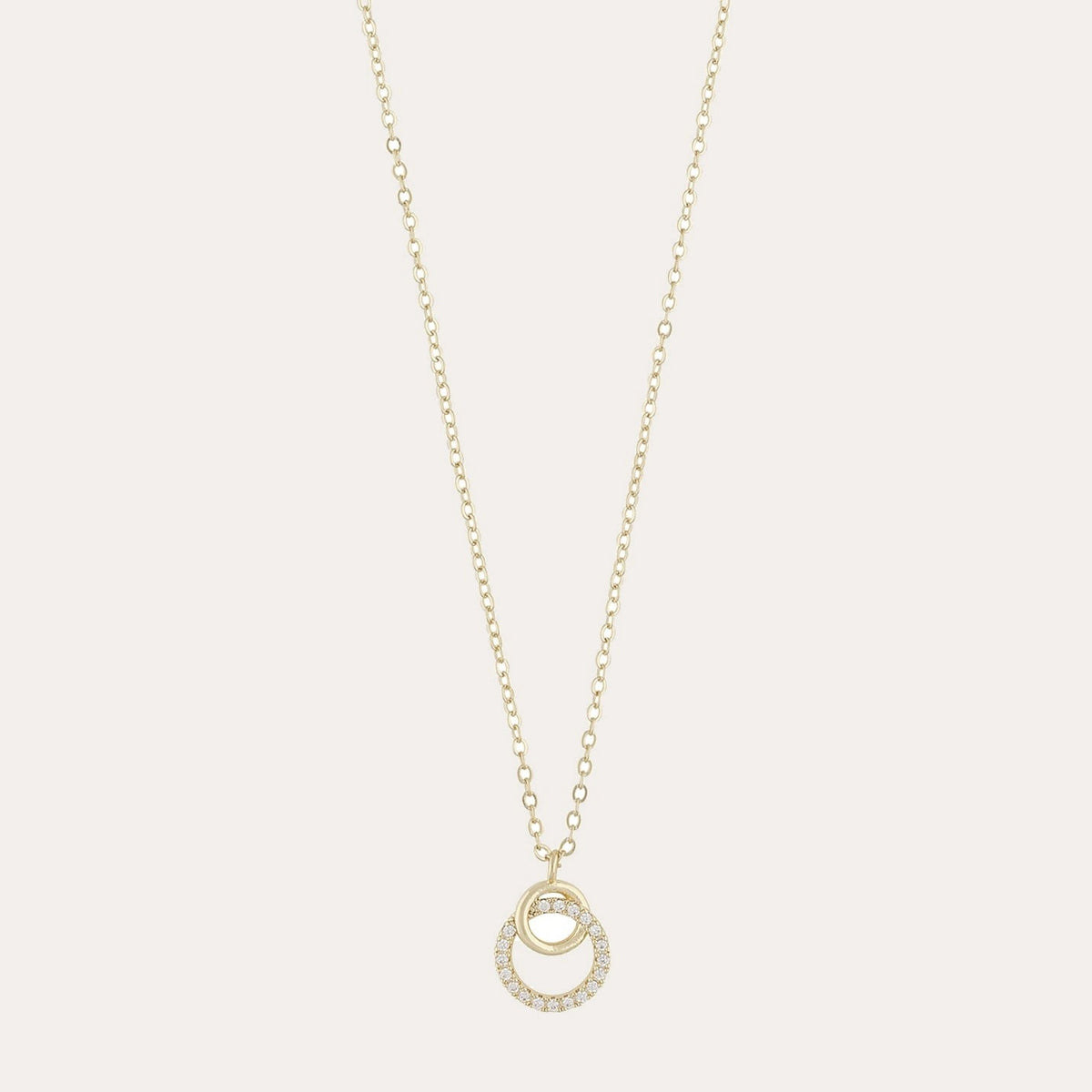 Ace pendant necklace 45 Guld