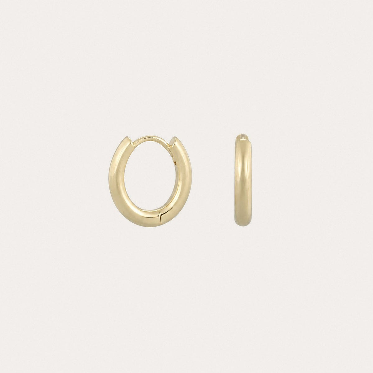 Amsterdam small earring 15mm Guld