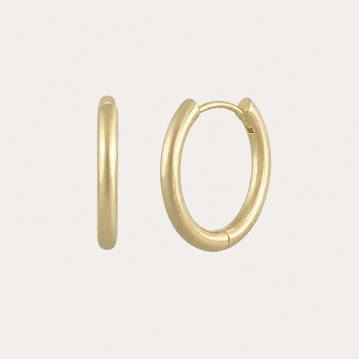 Amsterdam small earring 20mm Guld