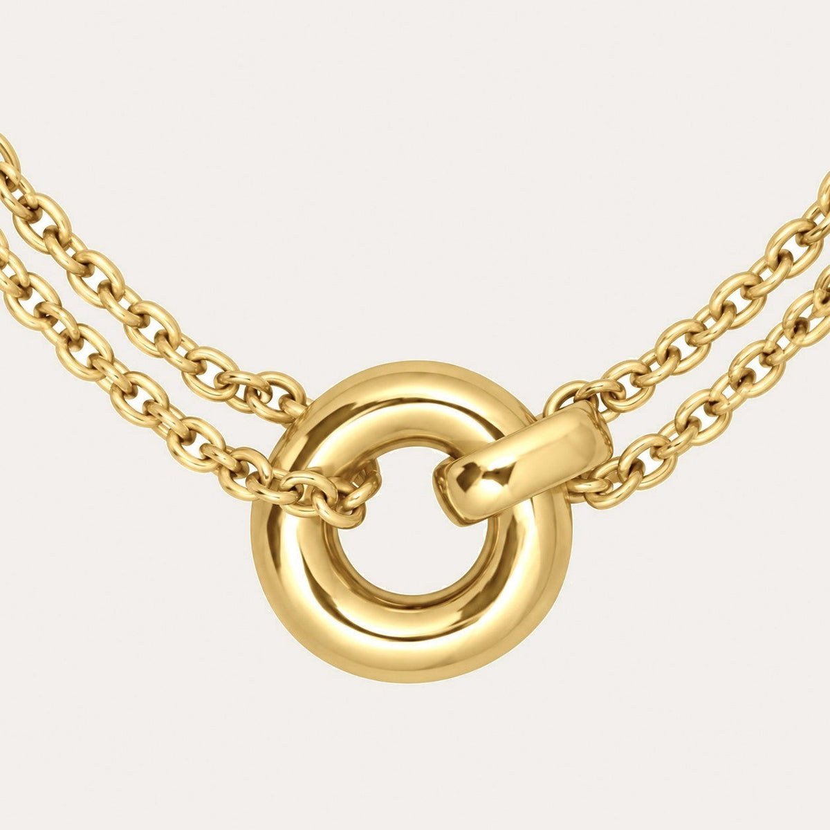 Double bracelet Guld