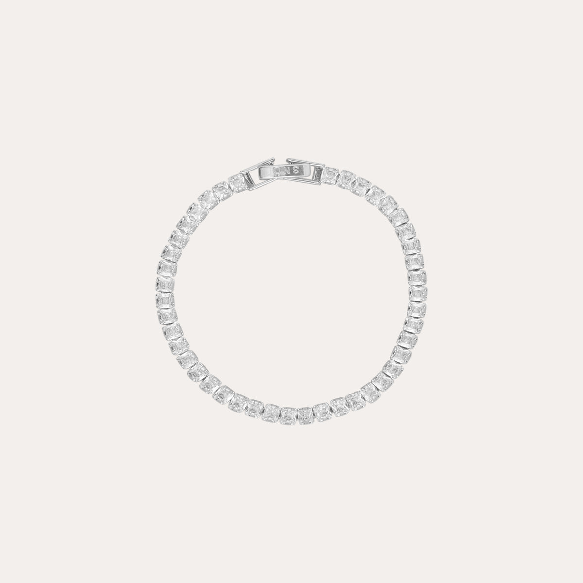 Elle crystal bracelet Silver/klar