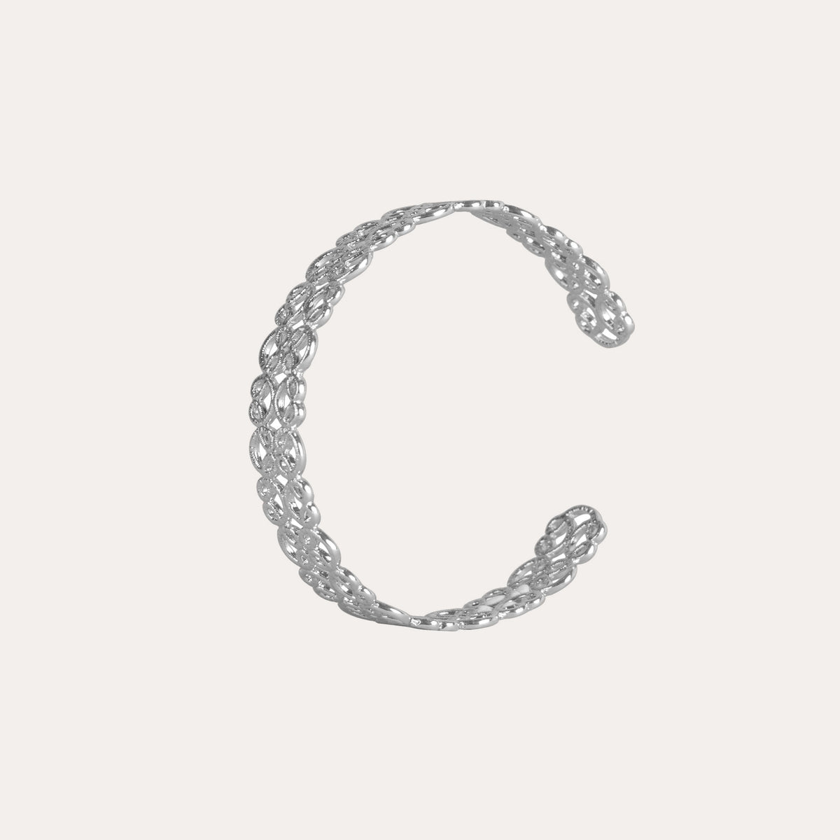 Lacy bangle Silver