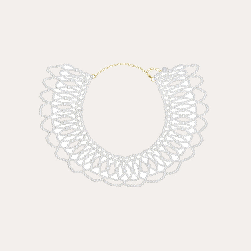 Lacy big collar necklace 40-45