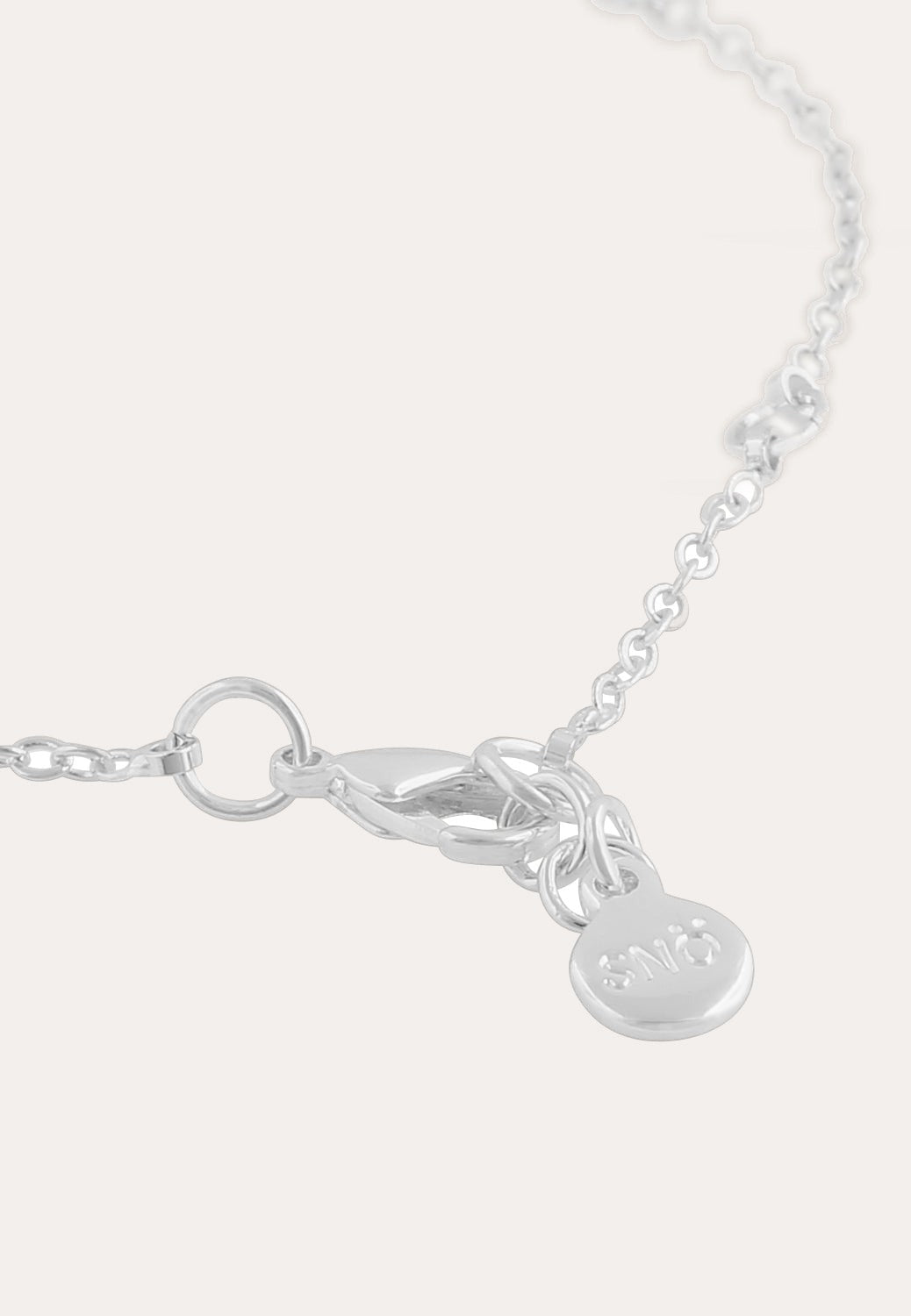 Sevilla pendant necklace 42 Silver/klar