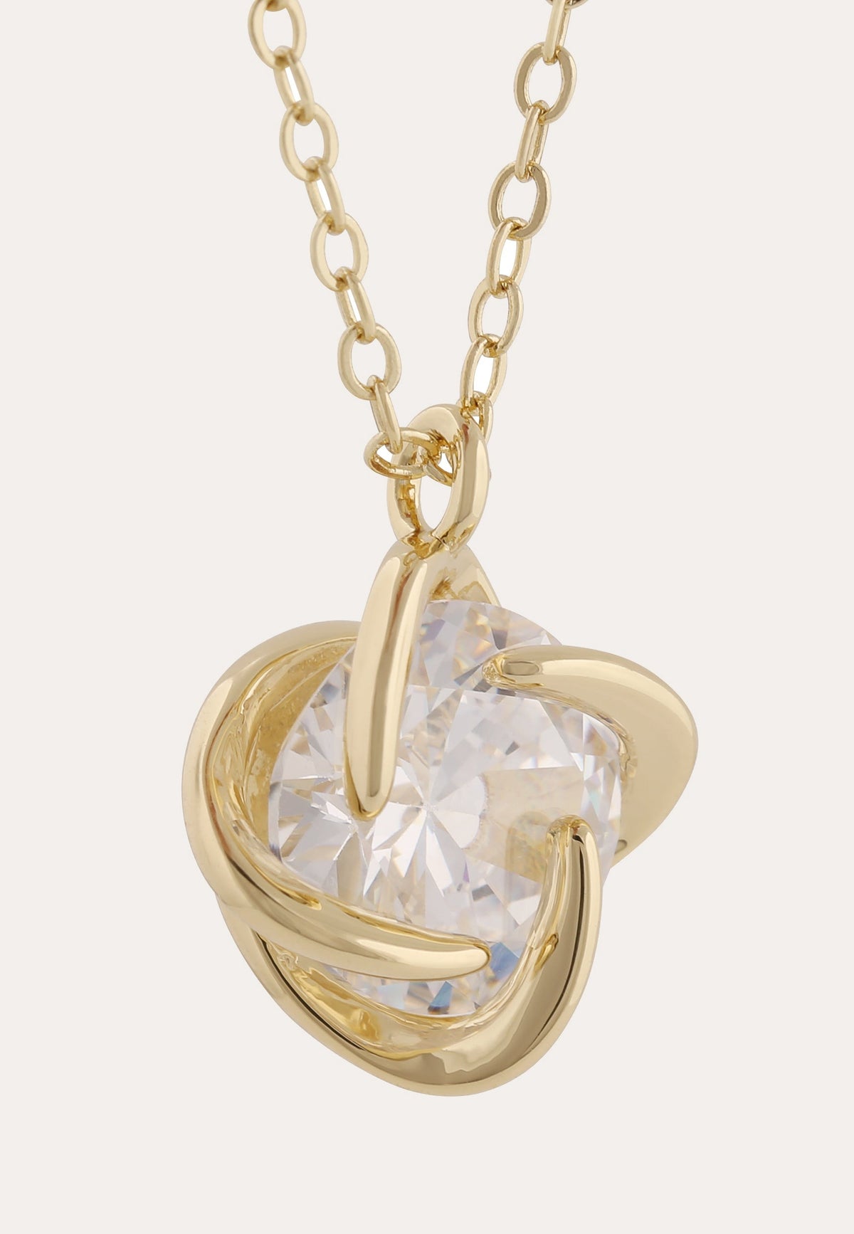 Sevilla pendant necklace 42 Guld/klar