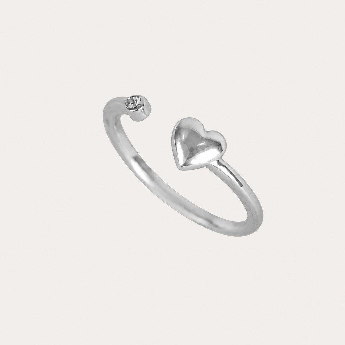 Sky heart ring