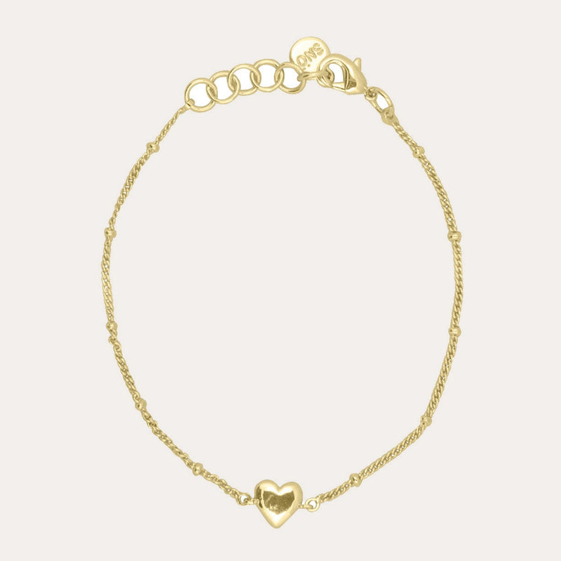 Sky heart bracelet
