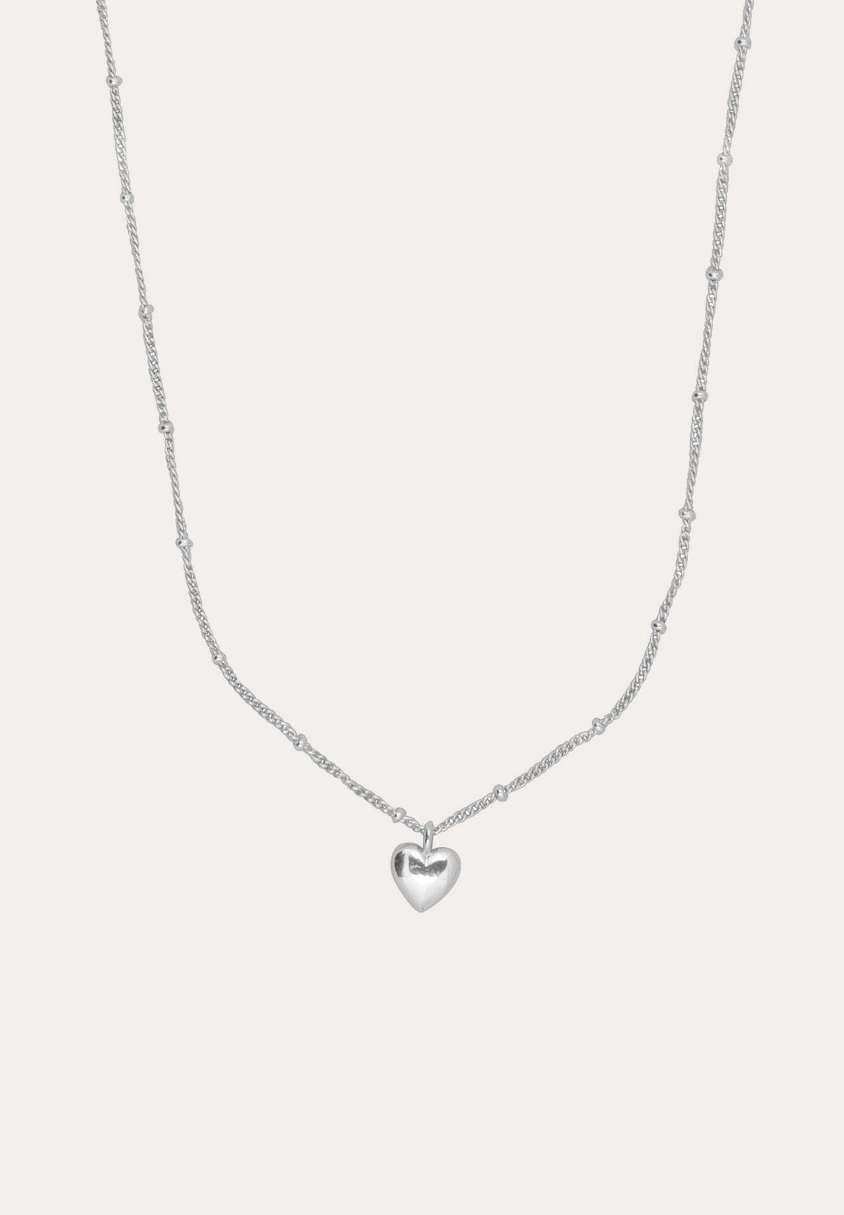 Sky heart necklace 40-45 Silver