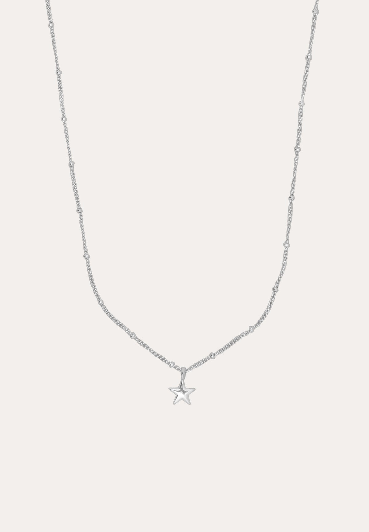 Sky star necklace 40-45 Silver