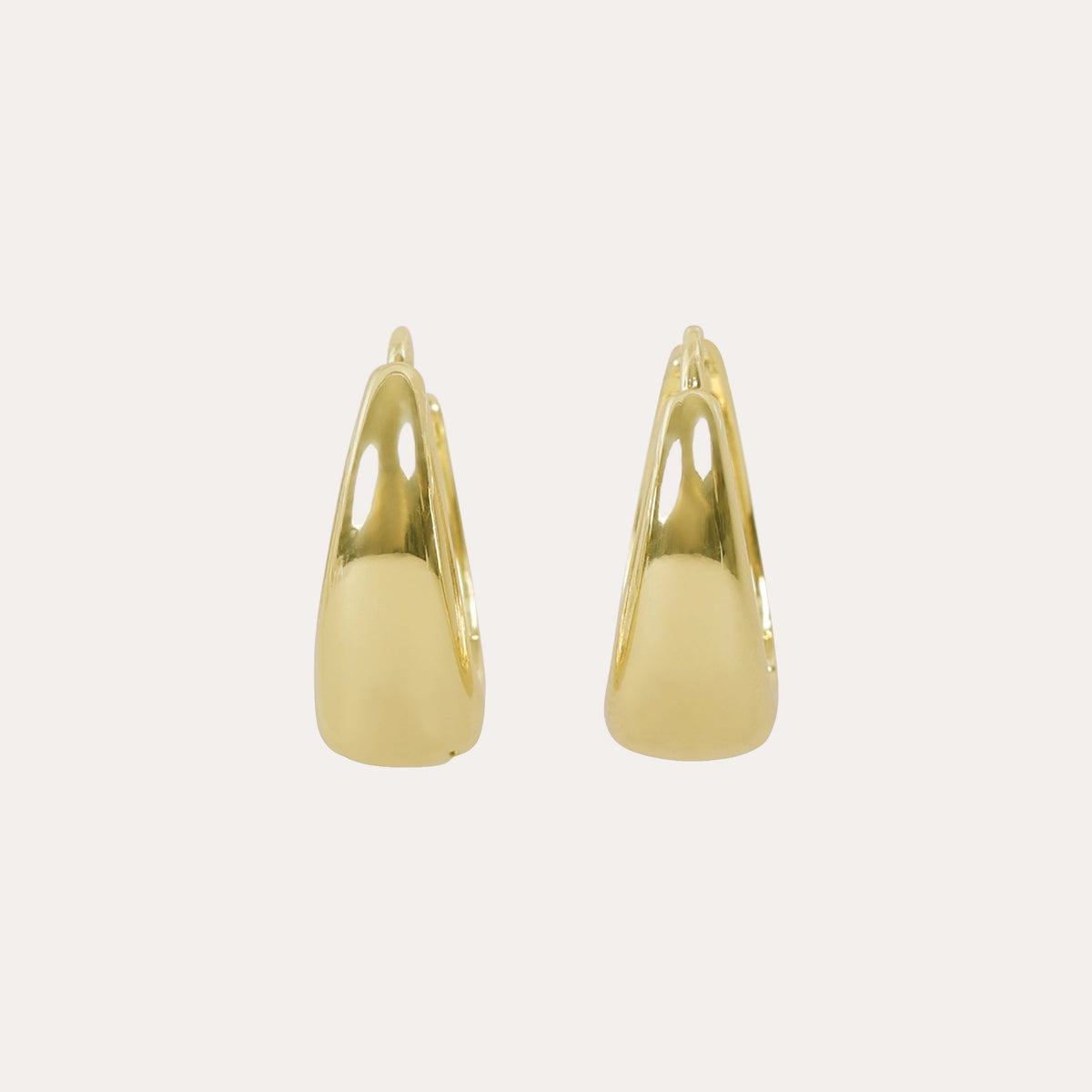 Union Honey drop earring 20mm Guld